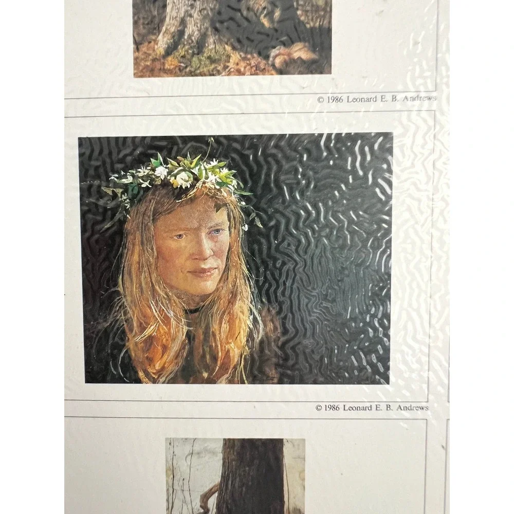 Andrew Wyeth The Helga Pictures 1988 Calendar New Old Stock teNeues Publishing